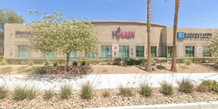 Medical building in the desert