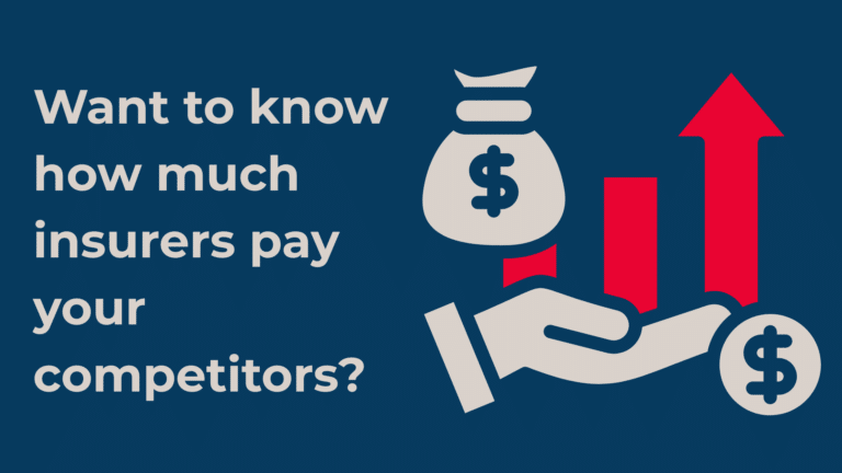 Want to know how much insurers pay your competitors?
